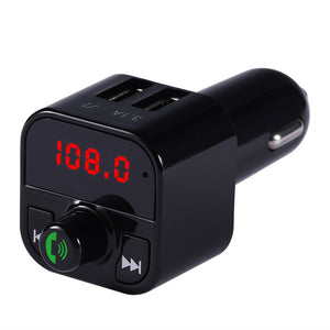 X5 Car Mp3  Player Plug-in Card / U Disk Multifunction Adapter Bluetooth-compatible 5.0 Power-off Memory Function Fm Transmitter black - Premium Car Chargers from Rapidvehicles - Just $15.99! Shop now at Rapidvehicles