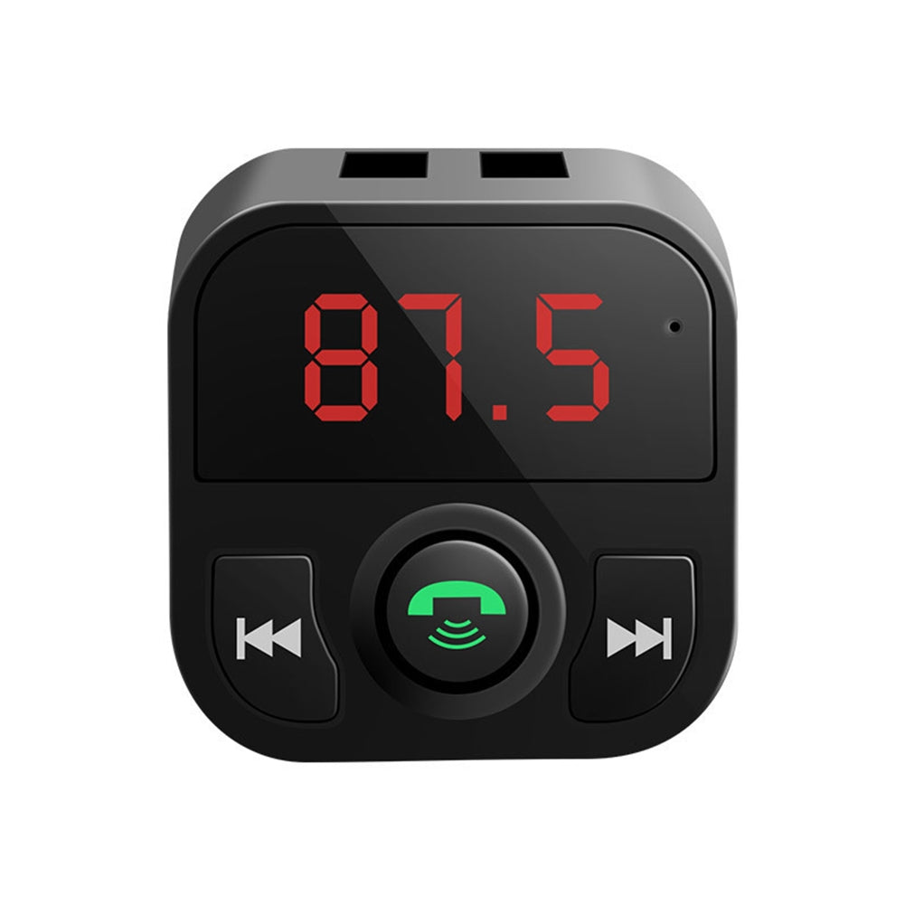 X5 Car Mp3  Player Plug-in Card / U Disk Multifunction Adapter Bluetooth-compatible 5.0 Power-off Memory Function Fm Transmitter black - Premium Car Chargers from Rapidvehicles - Just $15.99! Shop now at Rapidvehicles