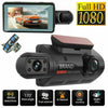 US Car Dual-lens Dvr Driving  Recorder Dash Cam Video Recorder Night Vision G Sensor 1080p Front Built-in Camera Car Electronics black - Premium Automotive from Rapidvehicles - Just $57.99! Shop now at Rapidvehicles