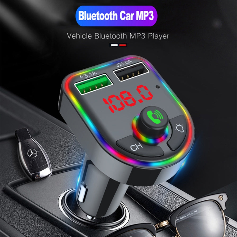 Car Durable Mp3  Player Bluetooth-compatible Fm Transmitter - Premium Other Car Electronics from Rapidvehicles - Just $17.99! Shop now at Rapidvehicles