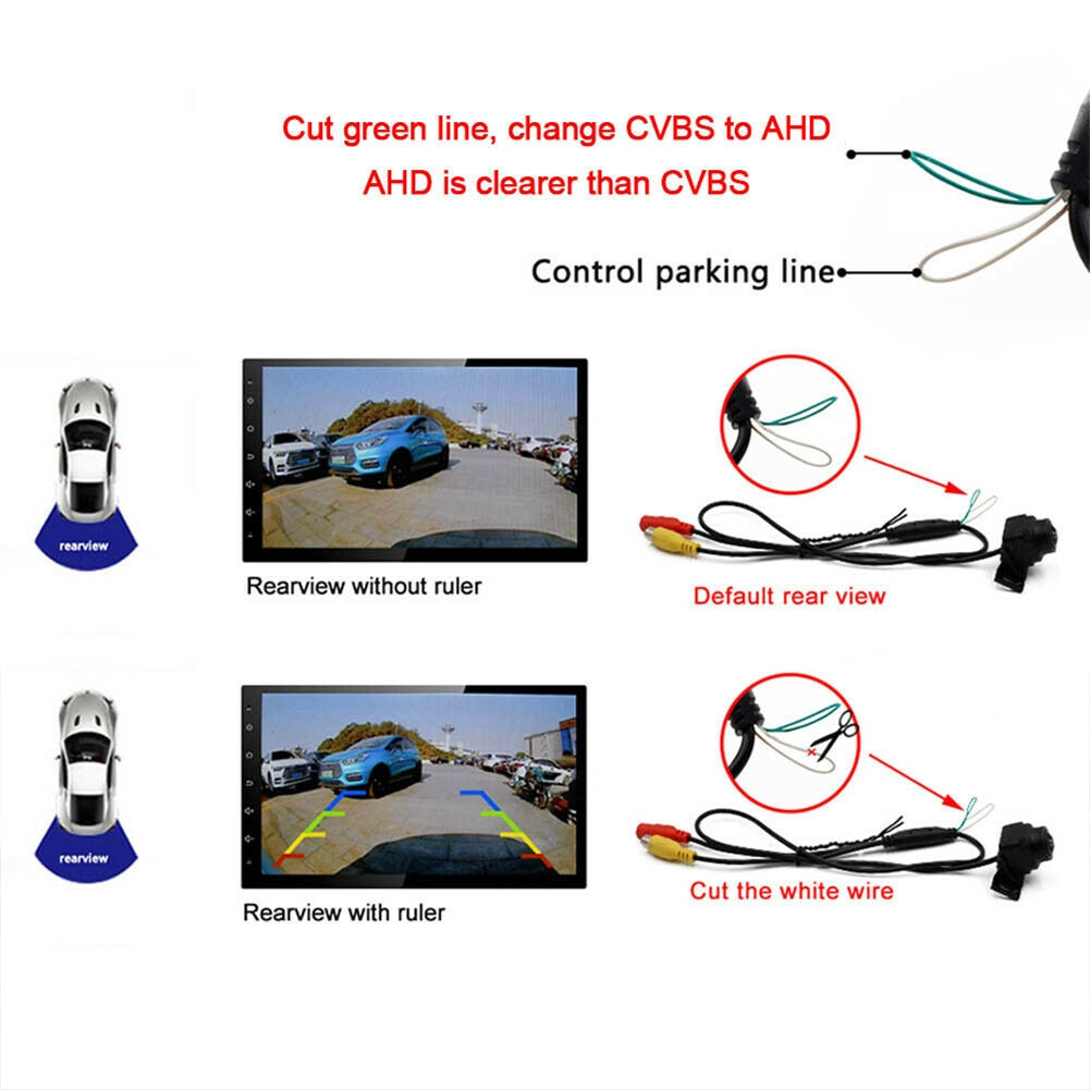 Car 170-degree Wide Viewing Angle Rear  View  Backup  Camera - Premium Car Rear View Camera from Rapidvehicles - Just $37.99! Shop now at Rapidvehicles