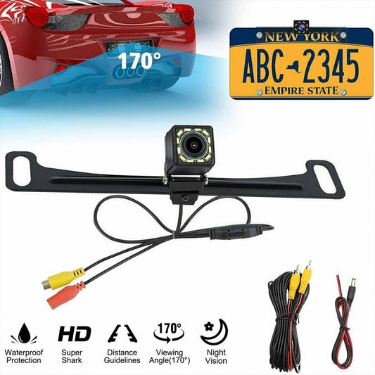 170 Degree Car  Rear  View  Camera Waterproof Ip68 Rain-proof - Premium Car Rear View Camera from Rapidvehicles - Just $37.99! Shop now at Rapidvehicles