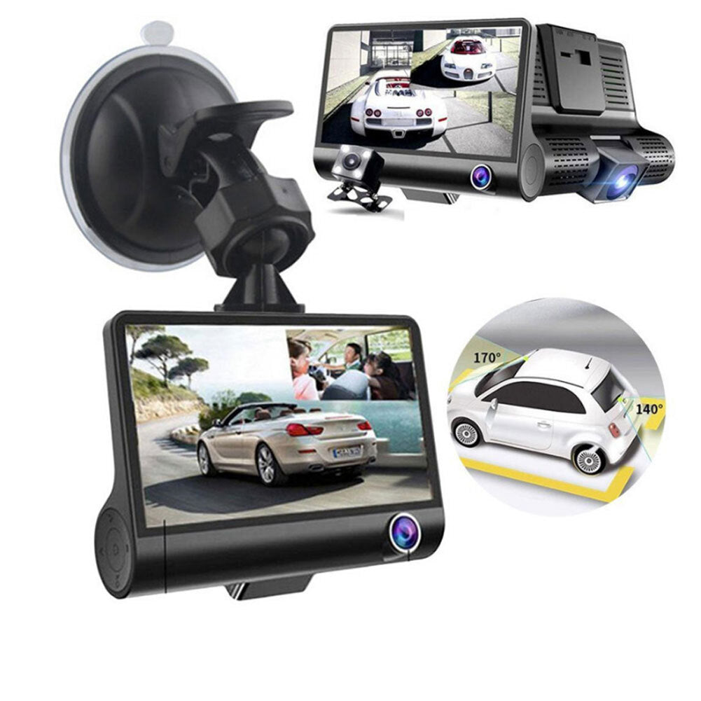 4.0-inch 1080p Hd Car  Dash  Cam H35 Hidden Ultra Wide Angle 3 - Premium Car Rear View Camera from Rapidvehicles - Just $71.99! Shop now at Rapidvehicles