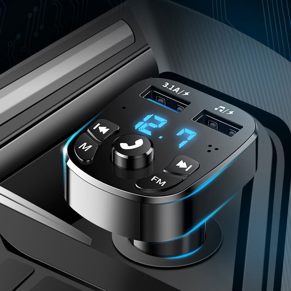 Car Multifunction Noise Reduction Car  Mp3  Player Fm Transmitter - Premium Car Chargers from Rapidvehicles - Just $17.99! Shop now at Rapidvehicles