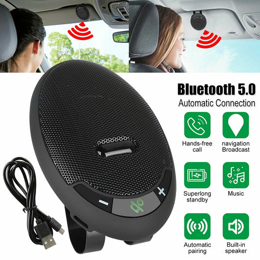 Bluetooth-compatible 5.0+edr System Sun Visor Installation Car - Premium Other Car Electronics from Rapidvehicles - Just $33.99! Shop now at Rapidvehicles