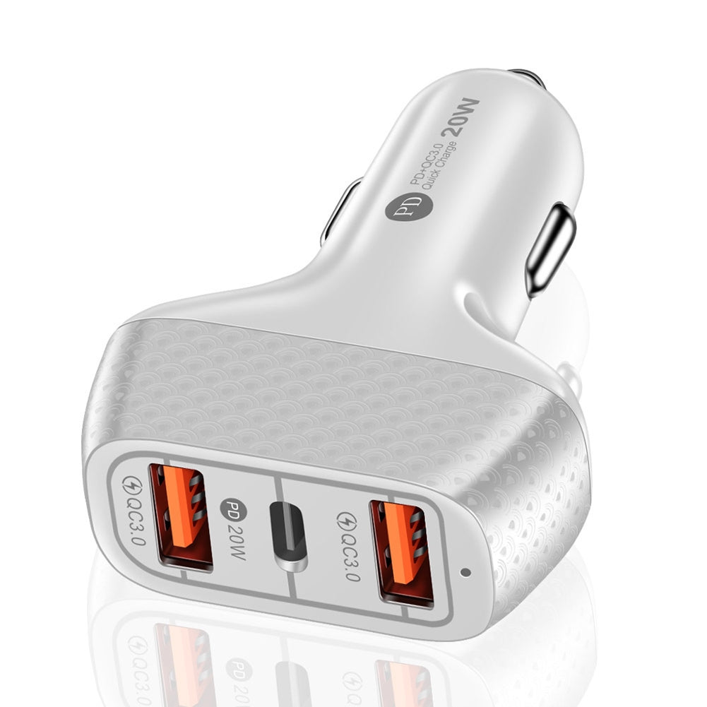 3-in-1 2a 3-ports Universal Car Mobile Phone  Charger Quick - Premium Car Chargers from Rapidvehicles - Just $13.99! Shop now at Rapidvehicles