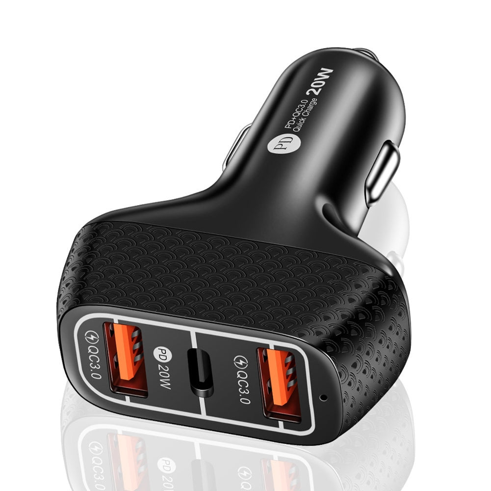 3-in-1 2a 3-ports Universal Car Mobile Phone  Charger Quick - Premium Car Chargers from Rapidvehicles - Just $13.99! Shop now at Rapidvehicles