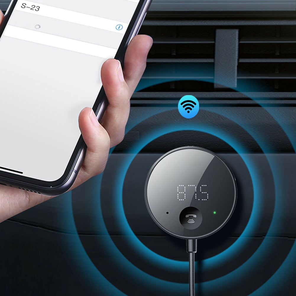 Car Bluetooth-compatible  5.0  Receiver With Microphone - Premium Other Car Electronics from Rapidvehicles - Just $39.99! Shop now at Rapidvehicles