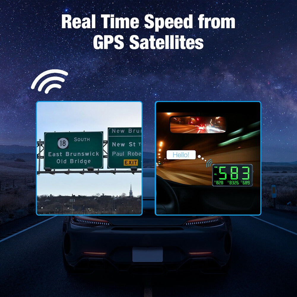 C90 Car Digital Hud Head  Up  Display Accurate Speedometer - Premium Other Car Electronics from Rapidvehicles - Just $58.99! Shop now at Rapidvehicles