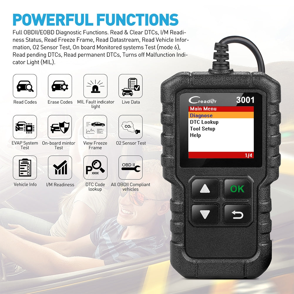 Car Full Function Car  Code  Reader Colorful Lcd Display X431 - Premium Other Car Electronics from Rapidvehicles - Just $64.99! Shop now at Rapidvehicles