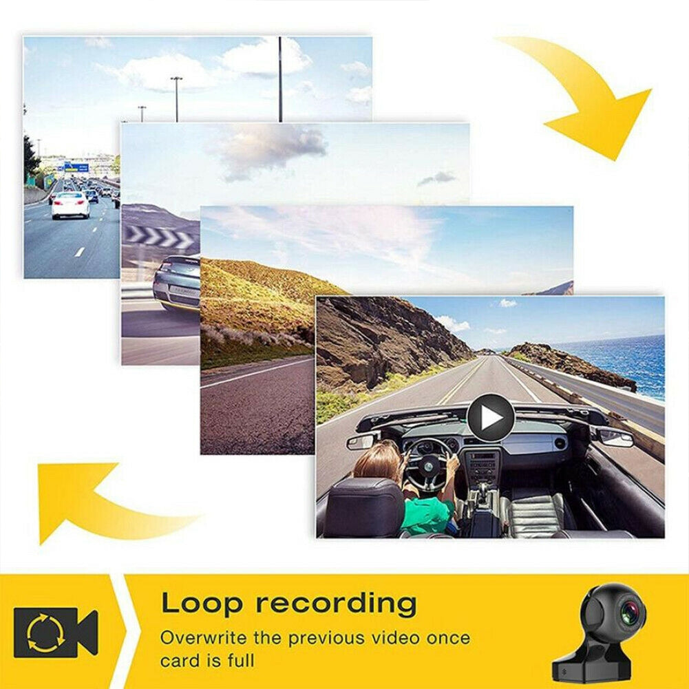 US 170 Degree Wifi Car  Driving  Recorder Hd 1080p Wide-angle - Premium Automotive from Rapidvehicles - Just $74.99! Shop now at Rapidvehicles