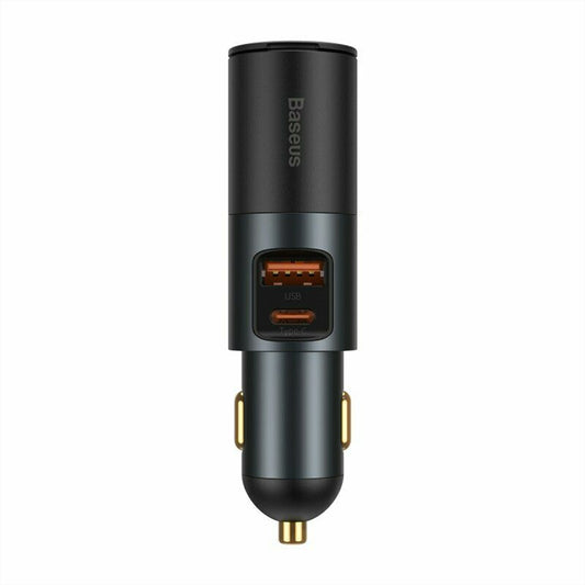 120w Car 2  In  1  Cigarette  Lighter Gold-plated Contacts 3 Fast - Premium Car Chargers from Rapidvehicles - Just $39.59! Shop now at Rapidvehicles