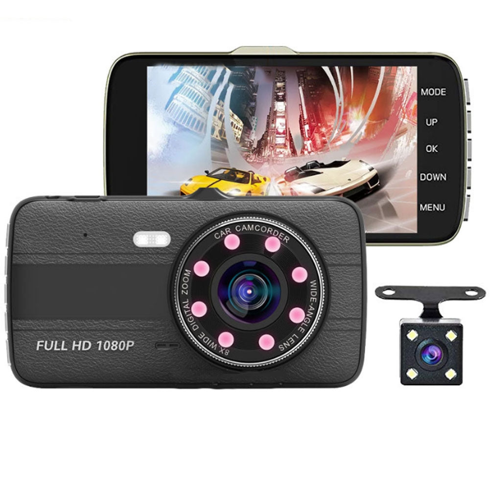 4-inch Car  Driving  Recorder 1080p High-definition Wide-angle - Premium Other Car Electronics from Rapidvehicles - Just $70.99! Shop now at Rapidvehicles