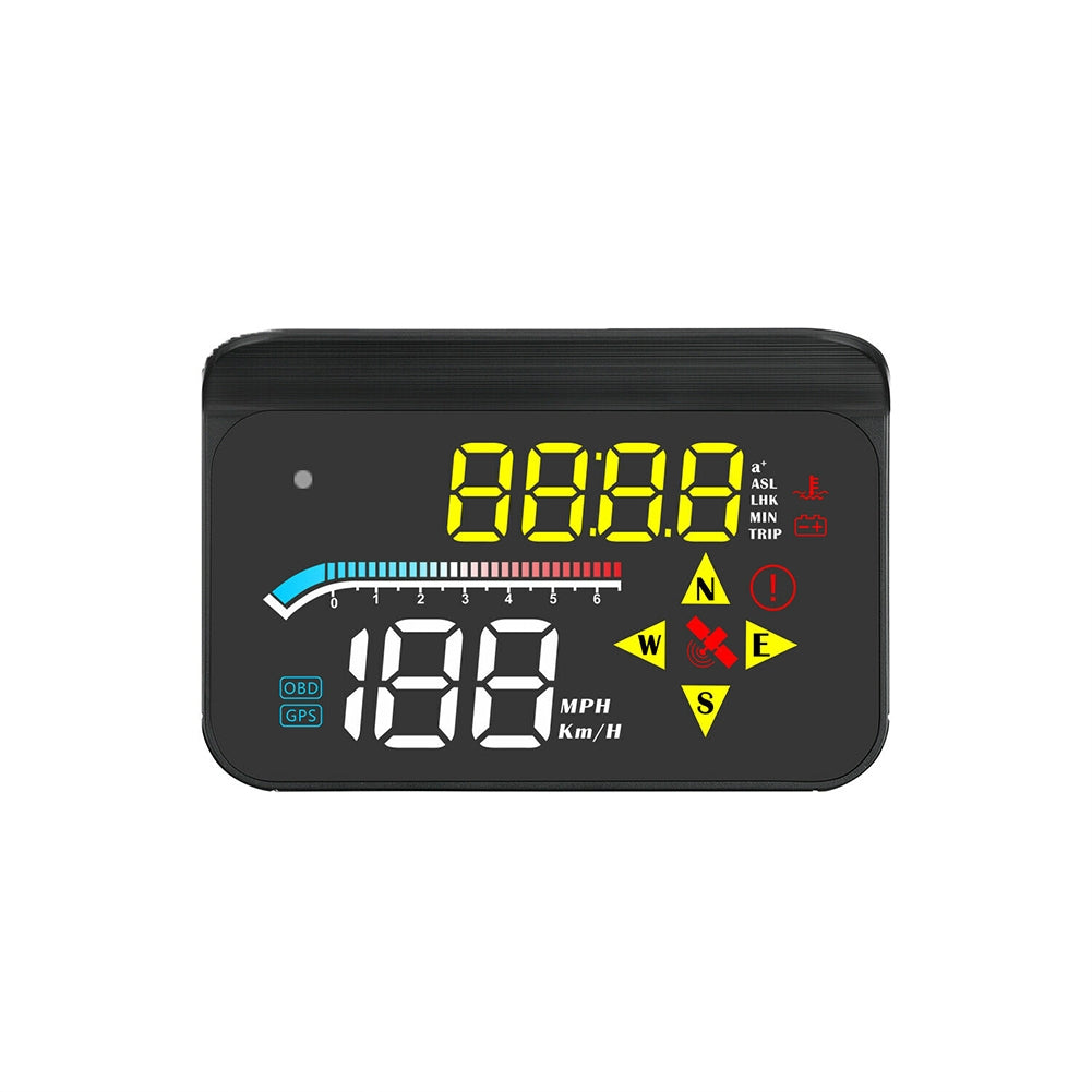 US M17 Intelligent  Car  Display OBD Universal Windshield Speed Projector Hd HUD Head-up Display Accessories black - Premium Automotive from Rapidvehicles - Just $60.99! Shop now at Rapidvehicles