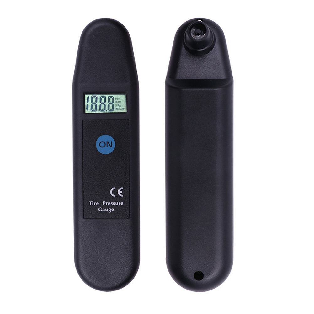 Car  Tire  Pressure  Gauge Digital Display Tire Pressure Monitor Compatible For Vehicle Motorcycle black - Premium OBD & Diagnostic Tools from Rapidvehicles - Just $16.99! Shop now at Rapidvehicles