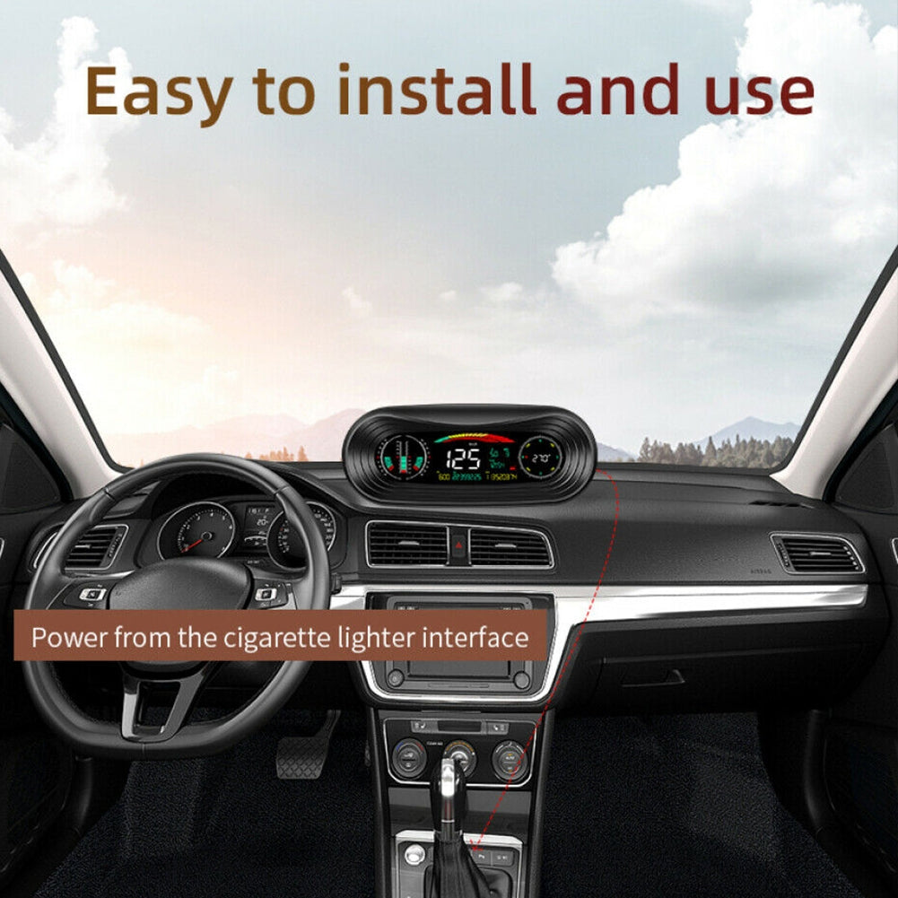 P18 Car  Hud  Head-Up  Display Portable Off-road Level Slope - Premium Other Car Electronics from Rapidvehicles - Just $89.99! Shop now at Rapidvehicles