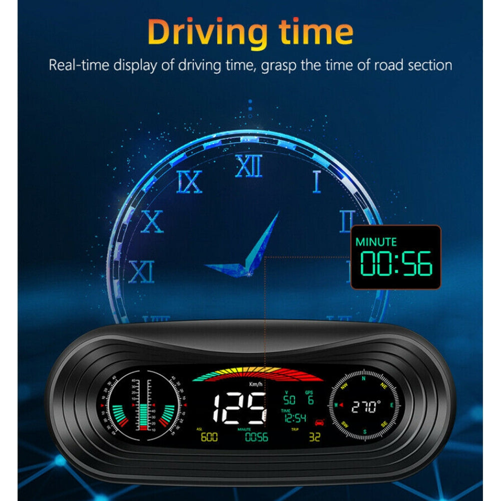 P18 Car  Hud  Head-Up  Display Portable Off-road Level Slope - Premium Other Car Electronics from Rapidvehicles - Just $89.99! Shop now at Rapidvehicles