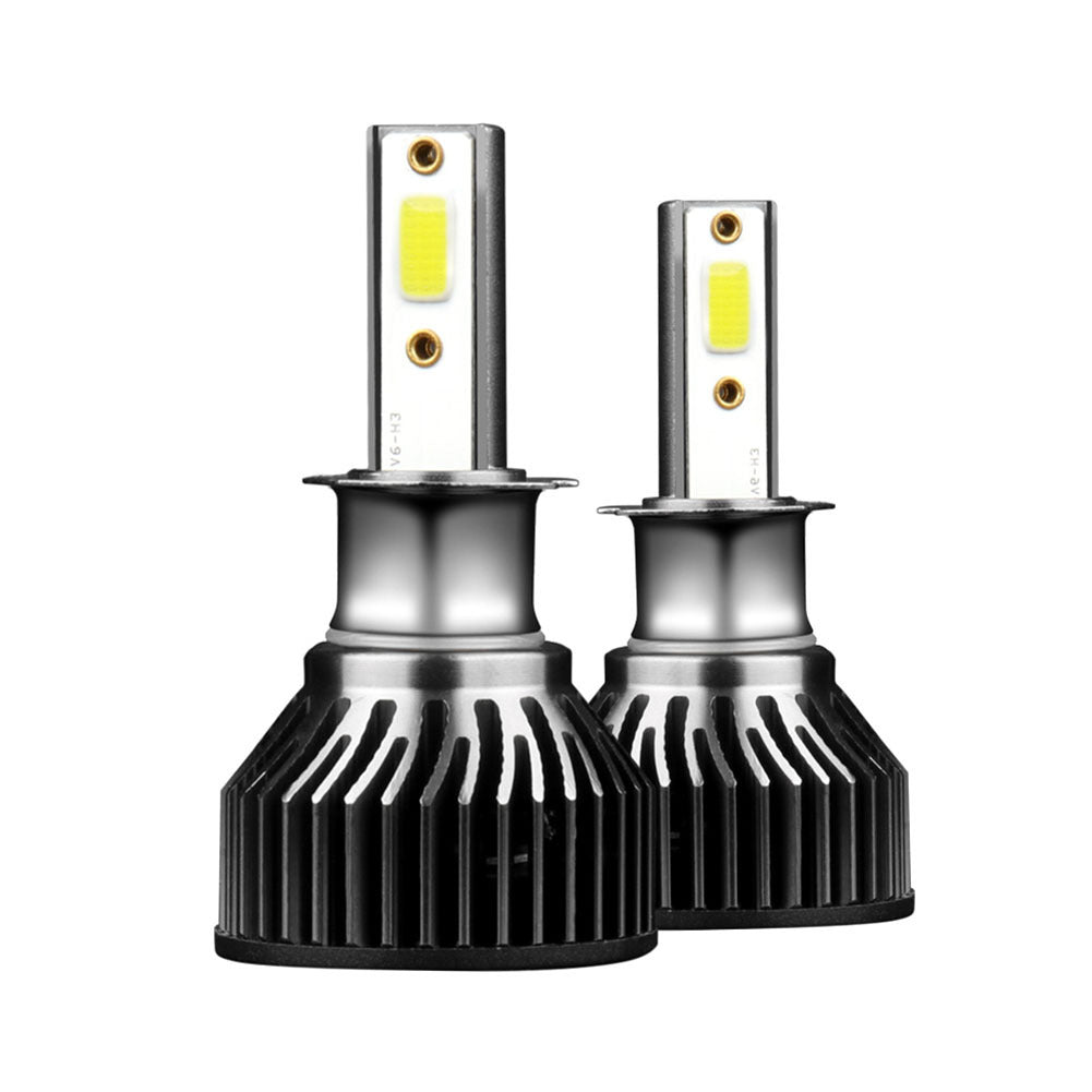 1 Pair Aluminum Alloy Car  Led  Headlight F2 White Light - Premium Car LED Lights from Rapidvehicles - Just $26.99! Shop now at Rapidvehicles