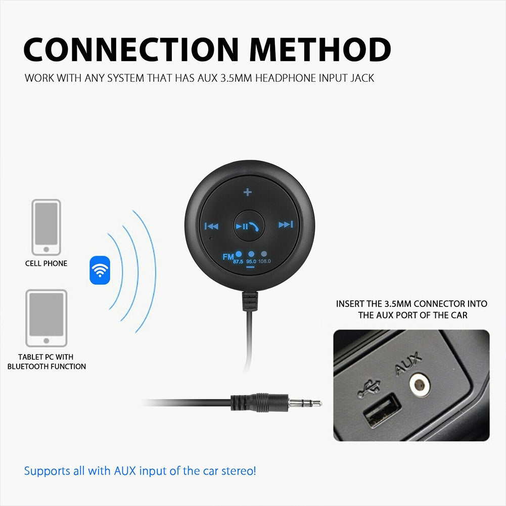 Car  5.0  Bluetooth-compatible  Receiver  Transmitter Mp3 Music - Premium Other Car Electronics from Rapidvehicles - Just $38.99! Shop now at Rapidvehicles