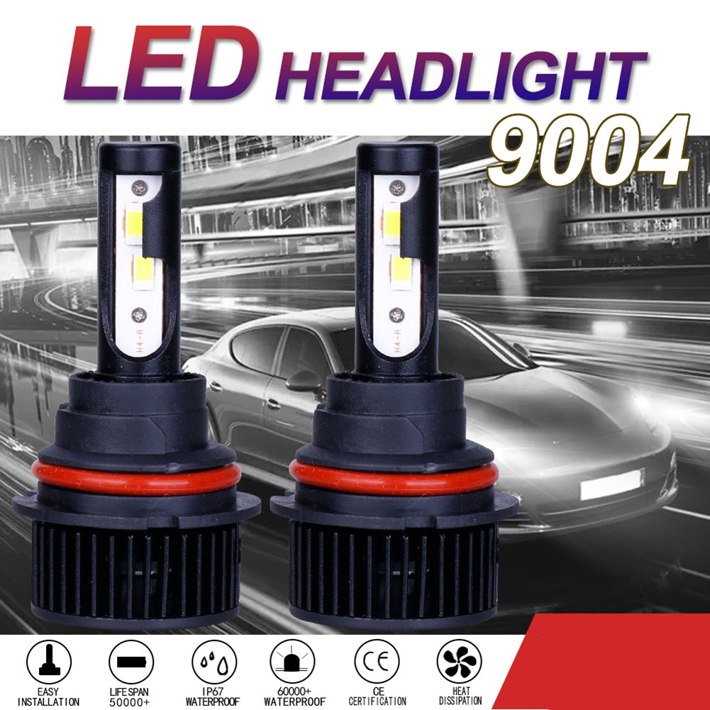 1 Pair Metal F9 Car Led Headlight H4 H7 H11 H13 9004 9005 9006 - Premium Car LED Lights from Rapidvehicles - Just $41.39! Shop now at Rapidvehicles