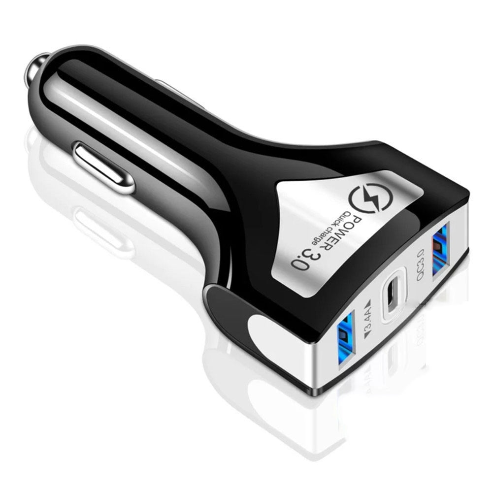 Portable Car Charger 3.0 Dual Usb High-speed Charging Adapter - Premium Car Chargers from Rapidvehicles - Just $17.99! Shop now at Rapidvehicles