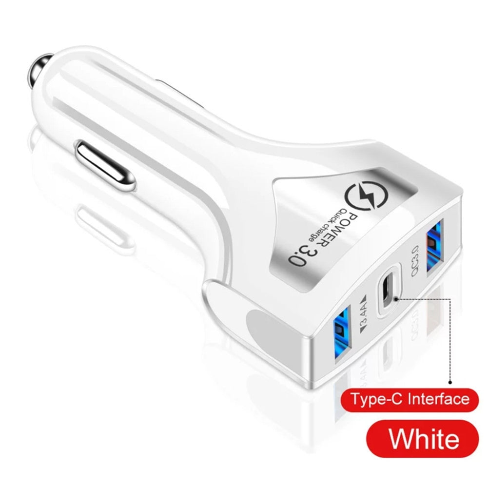 Portable Car Charger 3.0 Dual Usb High-speed Charging Adapter - Premium Car Chargers from Rapidvehicles - Just $17.99! Shop now at Rapidvehicles