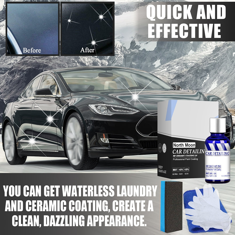 Auto Ceramic Coating Agent Waterproof Dust-proof Crystal Painting ishment Repairing Liquid 50ml set - Premium Scratch Repair from Rapidvehicles - Just $13.99! Shop now at Rapidvehicles