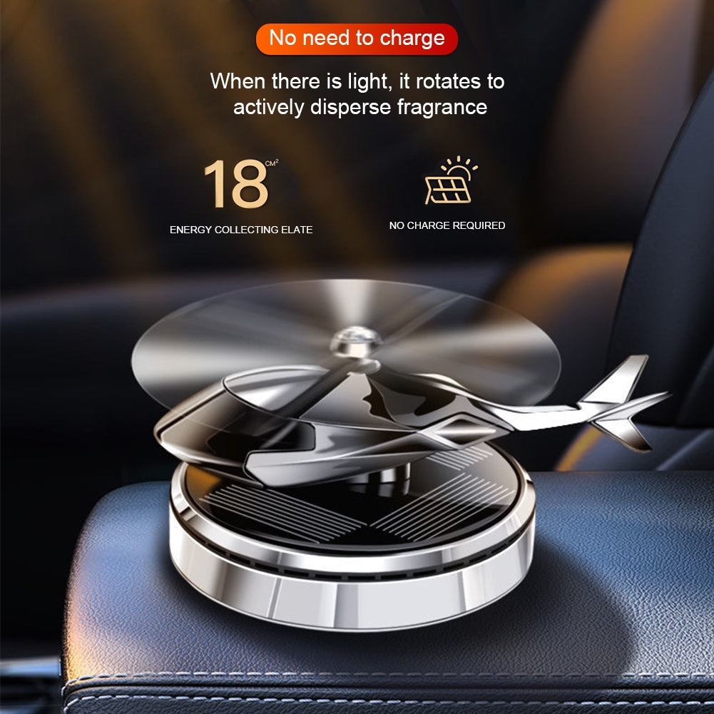 US Car Fragrance Diffuser Ornament Helicopter-shaped Solar Powered Car Aromatherapy Decoration gold - Premium Automotive from Rapidvehicles - Just $40.99! Shop now at Rapidvehicles