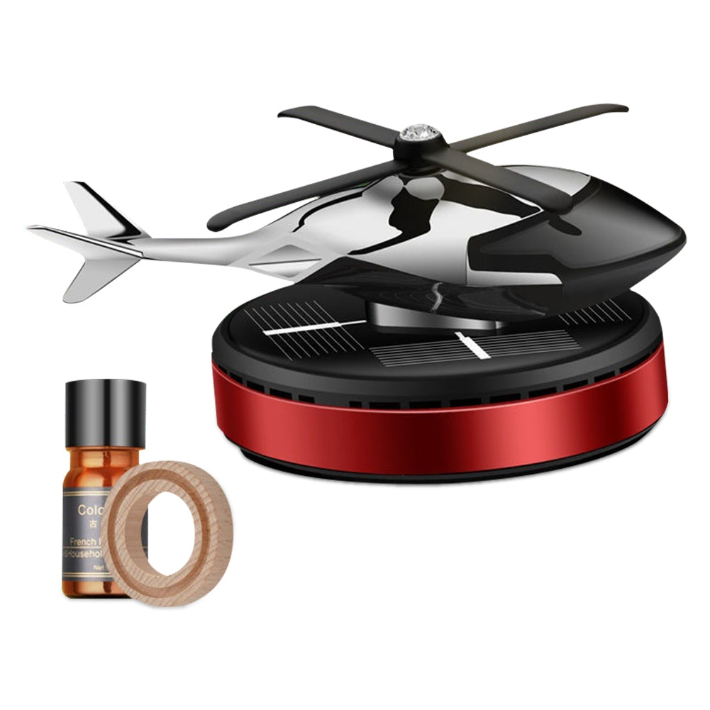 US Car Fragrance Diffuser Ornament Helicopter-shaped Solar Powered Car Aromatherapy Decoration gold - Premium Automotive from Rapidvehicles - Just $35.99! Shop now at Rapidvehicles