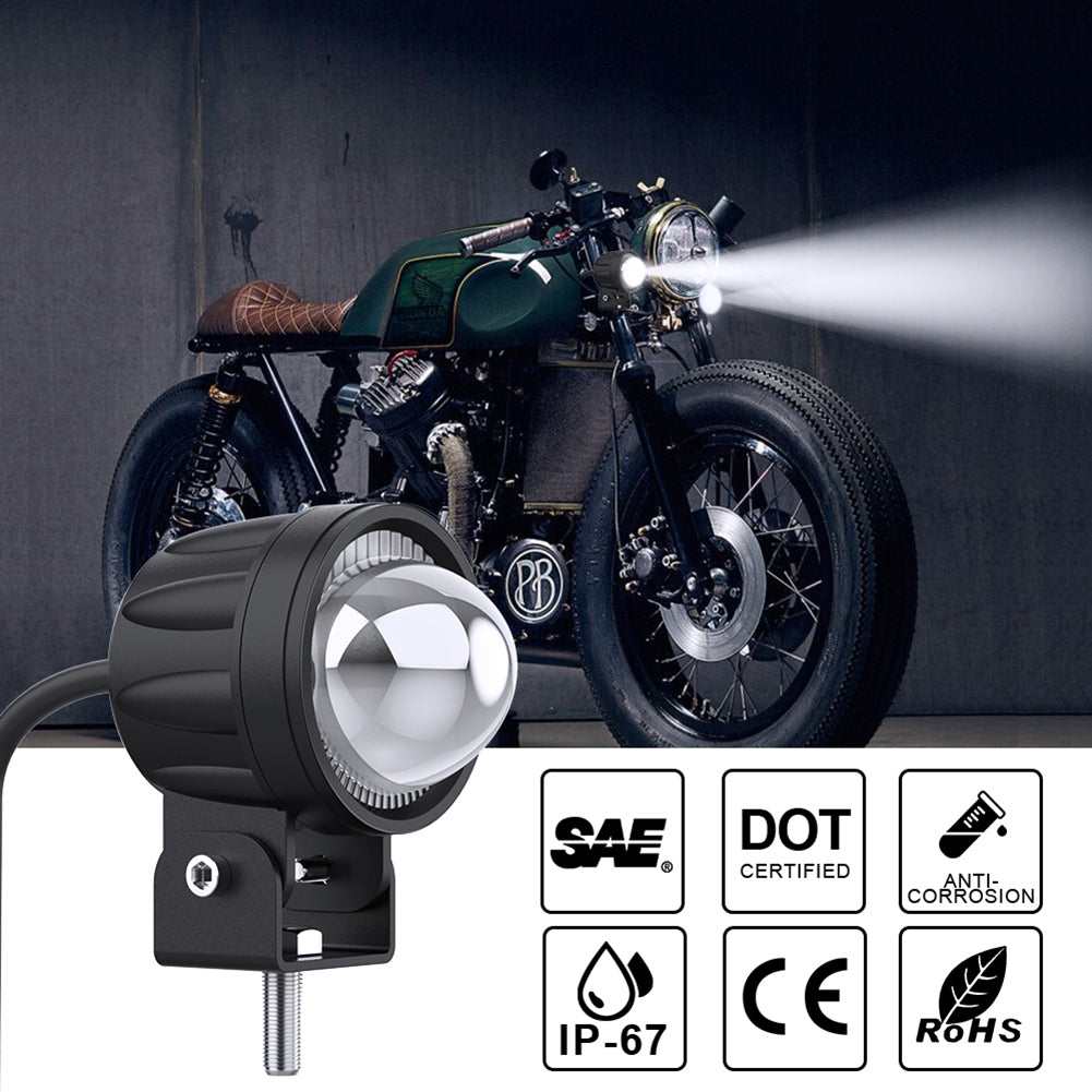 Motorcycle Spotlight Highlight External Lens Work Light Electric - Premium Car LED Lights from Rapidvehicles - Just $35.99! Shop now at Rapidvehicles