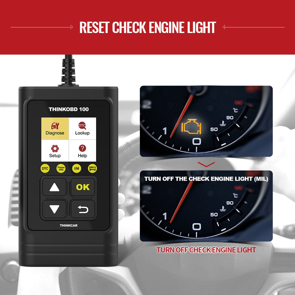 Car Engine Fault Diagnosis Instrument 100 Obd2 Multi-language Scanner Car Diagnostic Tool black - Premium OBD & Diagnostic Tools from Rapidvehicles - Just $42.99! Shop now at Rapidvehicles