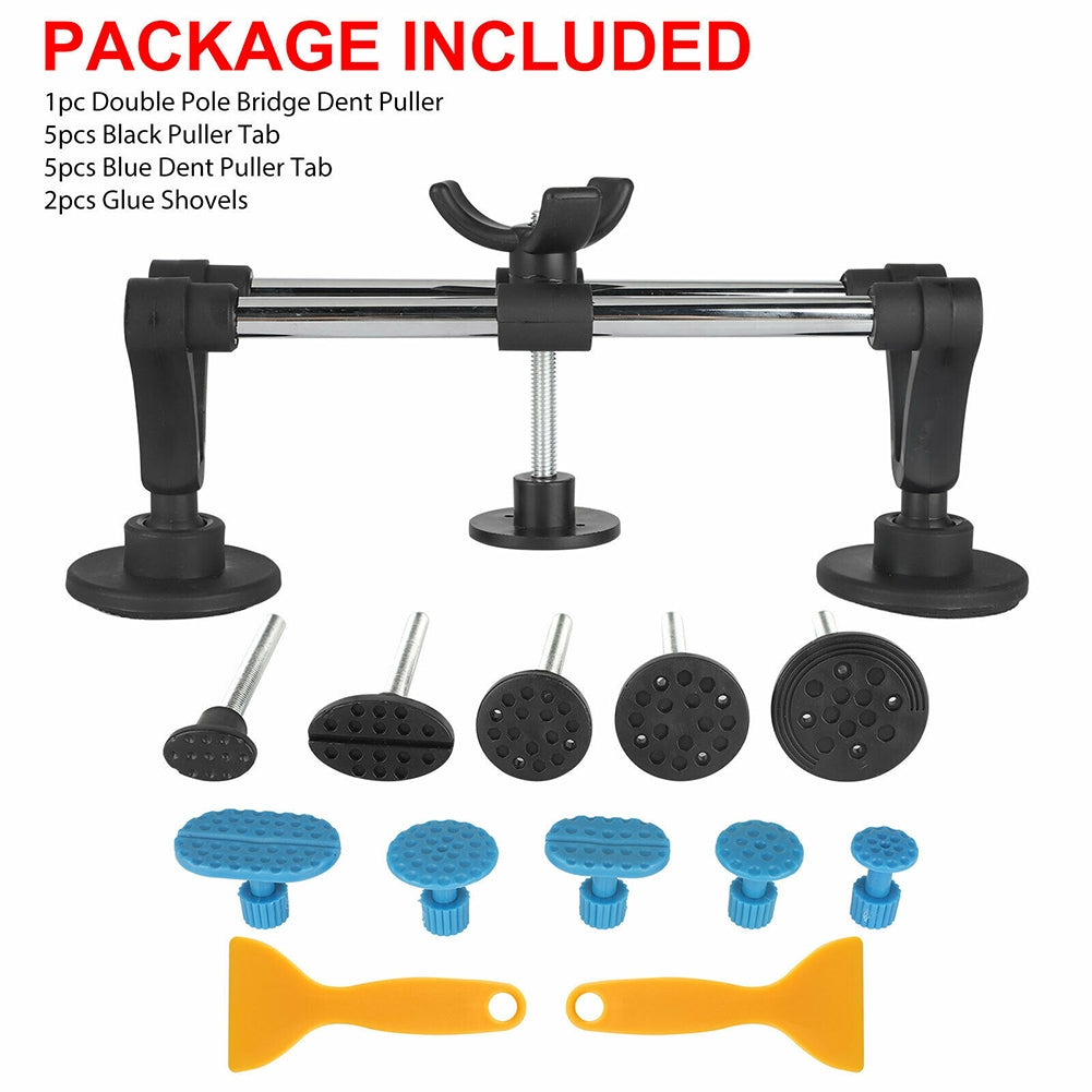 US Car Dent Repair Puller Tabs Set Bridge Lifter Multipurpose Metal Surfaces Dents Removal Tool black - Premium Automotive from Rapidvehicles - Just $40.99! Shop now at Rapidvehicles