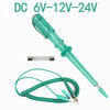 Portable Auto Circuit Tester With Led Light Dc 6v-12v-24v 85486 Probe Repair Electric Test Pen green - Premium OBD & Diagnostic Tools from Rapidvehicles - Just $14.99! Shop now at Rapidvehicles