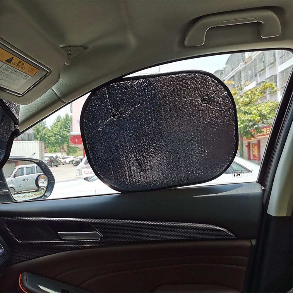 1 Pair Double-sided Bubble Car Film Sun Shield Summer Sunscreen Heat Insulation Sunshade Pad Side Silver - Premium Maintenance Tools from Rapidvehicles - Just $12.25! Shop now at Rapidvehicles