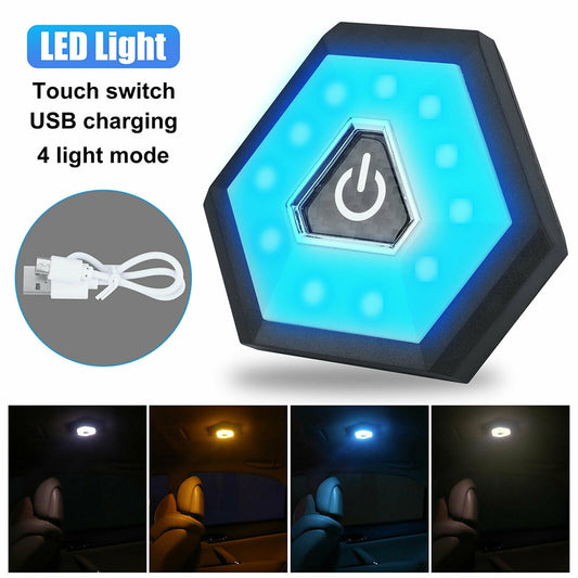 DC 5V 4w 400lm Car Reading Light USB Rechargeable Led Ceiling - Premium Car LED Lights from Rapidvehicles - Just $27.99! Shop now at Rapidvehicles