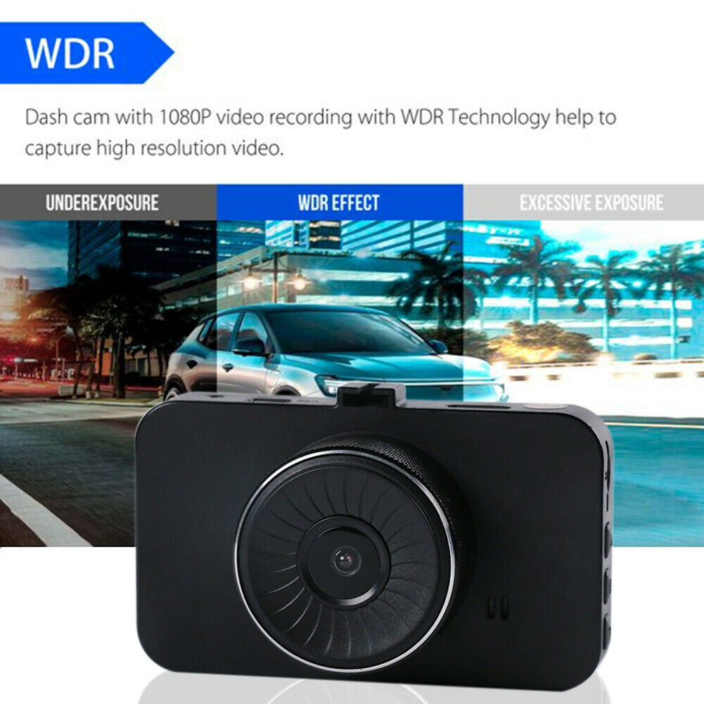 3-inch Ips Car Driving Recorder with HD Display Dual Lens Dash - Premium Car Rear View Camera from Rapidvehicles - Just $74.99! Shop now at Rapidvehicles