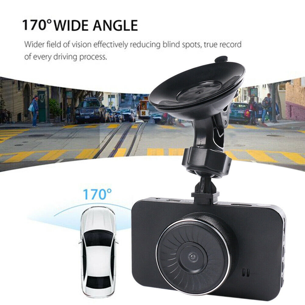 3-inch Ips Car Driving Recorder with HD Display Dual Lens Dash - Premium Car Rear View Camera from Rapidvehicles - Just $74.99! Shop now at Rapidvehicles