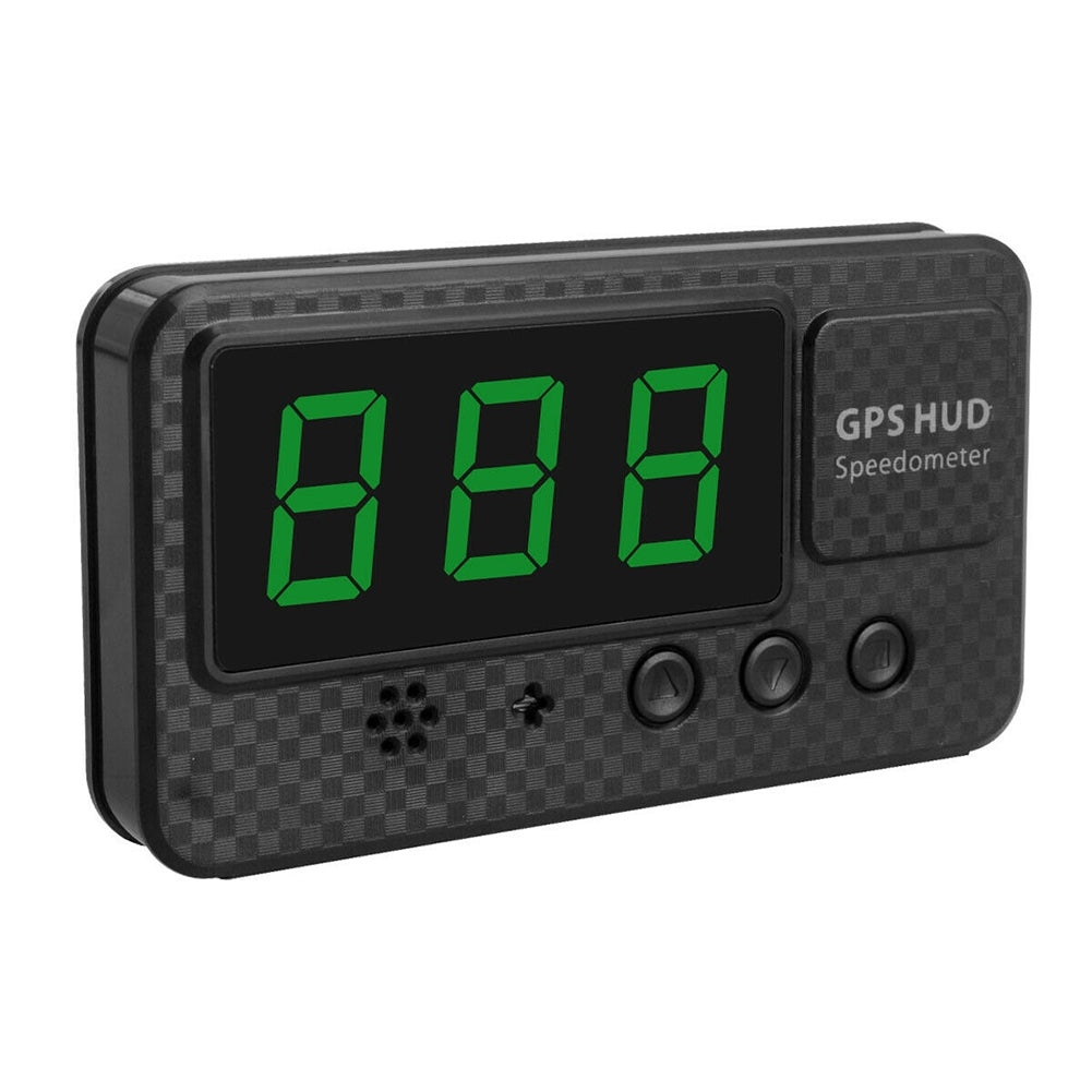 C60s Car Digital Gps Speedometer Odometer Hud Head-up Display Overspeed Warning Alarm Black - Premium Other Car Electronics from Rapidvehicles - Just $40.98! Shop now at Rapidvehicles