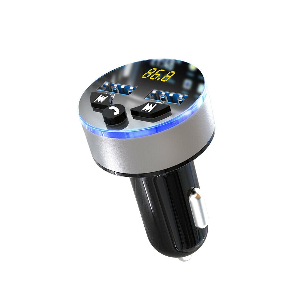 Car Charger Wireless Bluetooth 5.0 Receiver Dual Usb Fast Charging Black - Premium Car Chargers from Rapidvehicles - Just $18.99! Shop now at Rapidvehicles