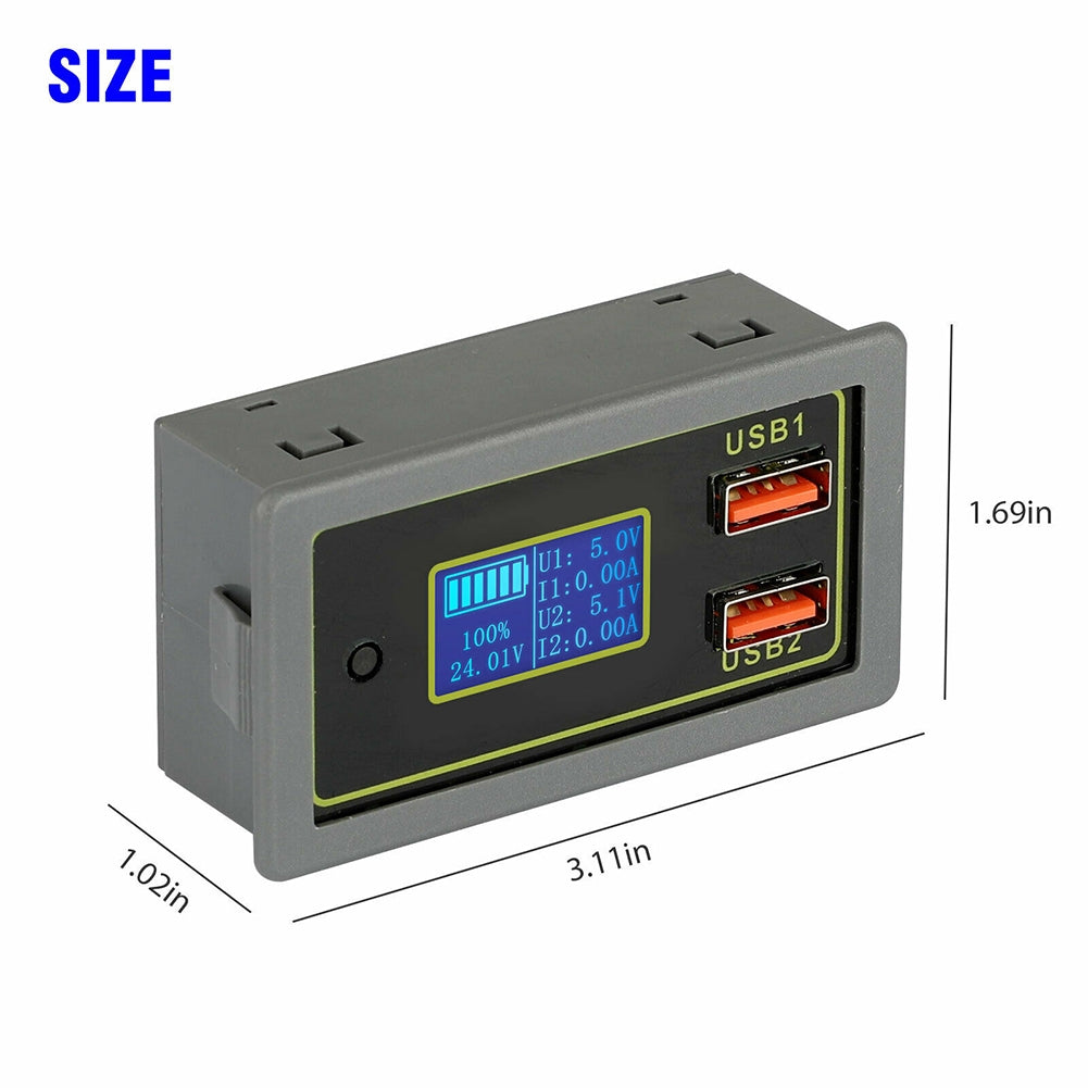 Car Automotive Voltmeter 12v 24v Dual Usb Led Digital Display - Premium Other Car Electronics from Rapidvehicles - Just $35.99! Shop now at Rapidvehicles