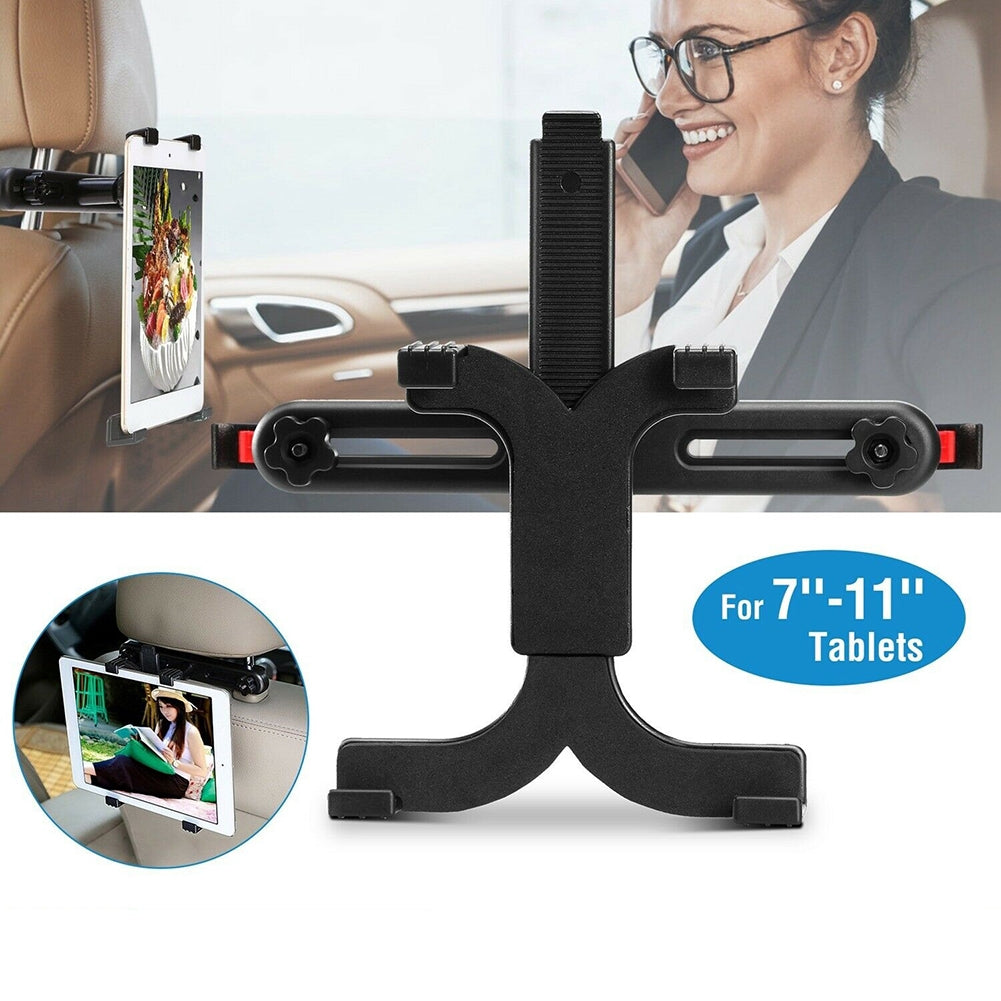 Car Back Seat Headrest Holder Adjustable Rear Pillow Bracket - Premium Car Mounts & Holders from Rapidvehicles - Just $17.99! Shop now at Rapidvehicles