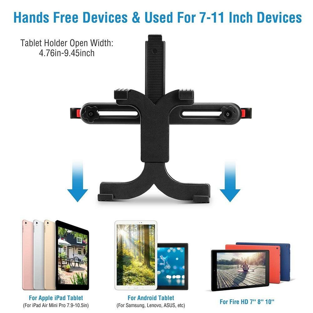 Car Back Seat Headrest Holder Adjustable Rear Pillow Bracket - Premium Car Mounts & Holders from Rapidvehicles - Just $17.99! Shop now at Rapidvehicles