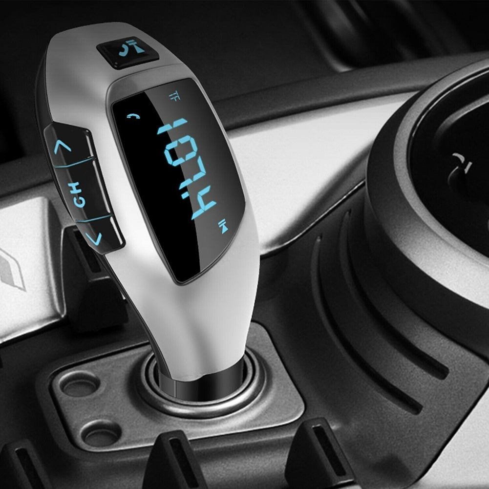 X5 Car Wireless Fm Transmitter Bluetooth USB Charging Port Black - Premium Car Chargers from Rapidvehicles - Just $25.99! Shop now at Rapidvehicles