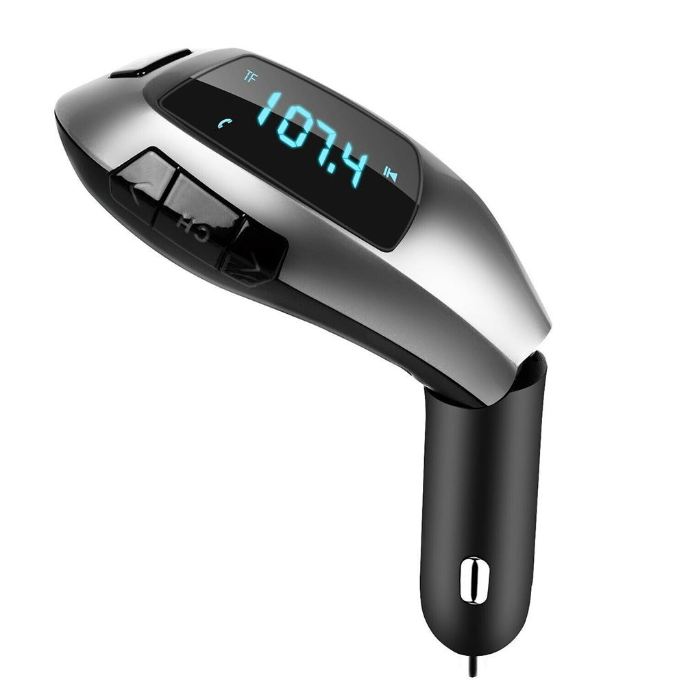 X5 Car Wireless Fm Transmitter Bluetooth USB Charging Port Black - Premium Car Chargers from Rapidvehicles - Just $25.99! Shop now at Rapidvehicles