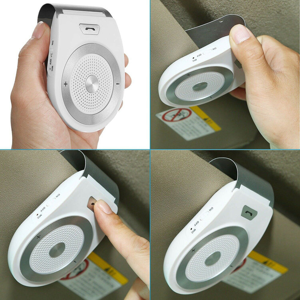 Wireless Car Speakerphone Kit Sun Visor Bluetooth Hands-free - Premium Other Car Electronics from Rapidvehicles - Just $39.99! Shop now at Rapidvehicles