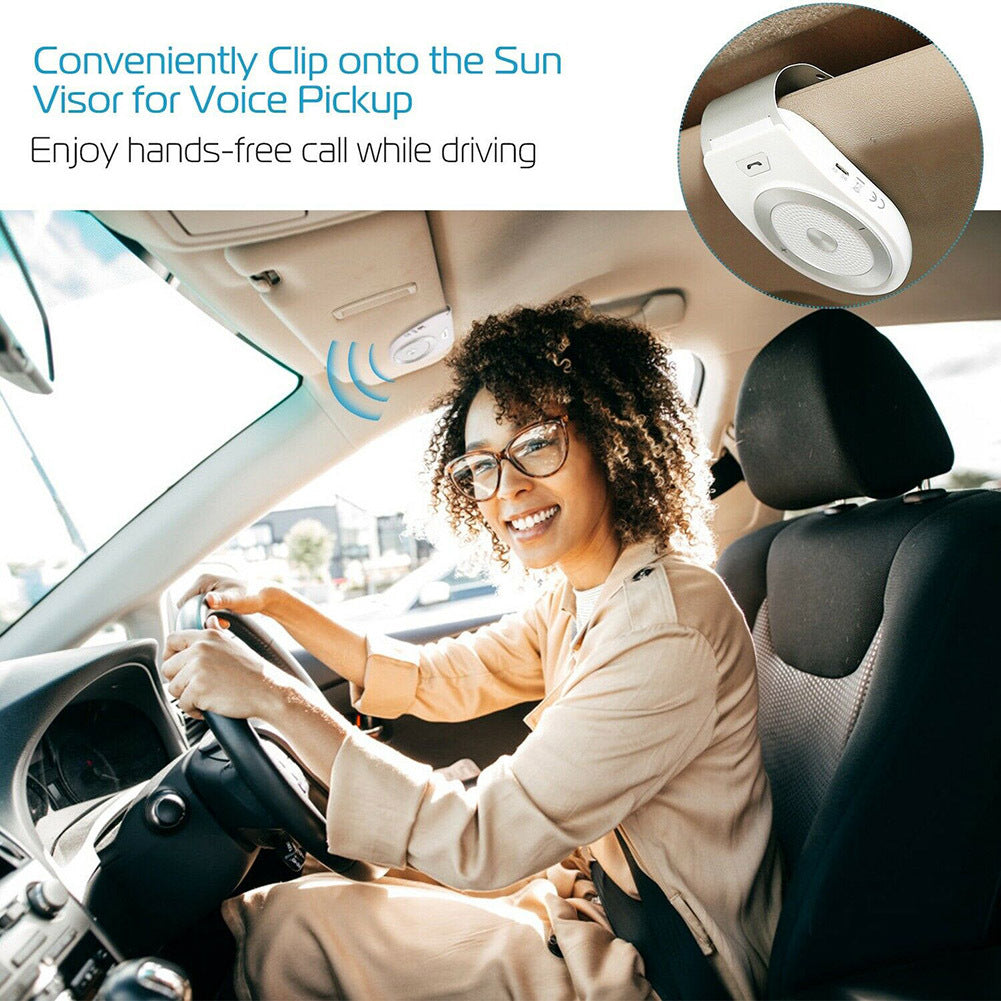 Wireless Car Speakerphone Kit Sun Visor Bluetooth Hands-free - Premium Other Car Electronics from Rapidvehicles - Just $39.99! Shop now at Rapidvehicles