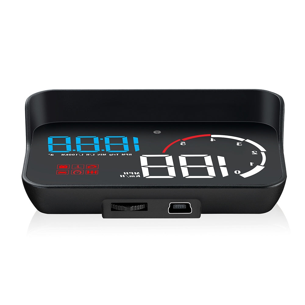 Car Hud Head-up Display M10 HD Windshield Projector Obd Overspeed - Premium Other Car Electronics from Rapidvehicles - Just $55.99! Shop now at Rapidvehicles