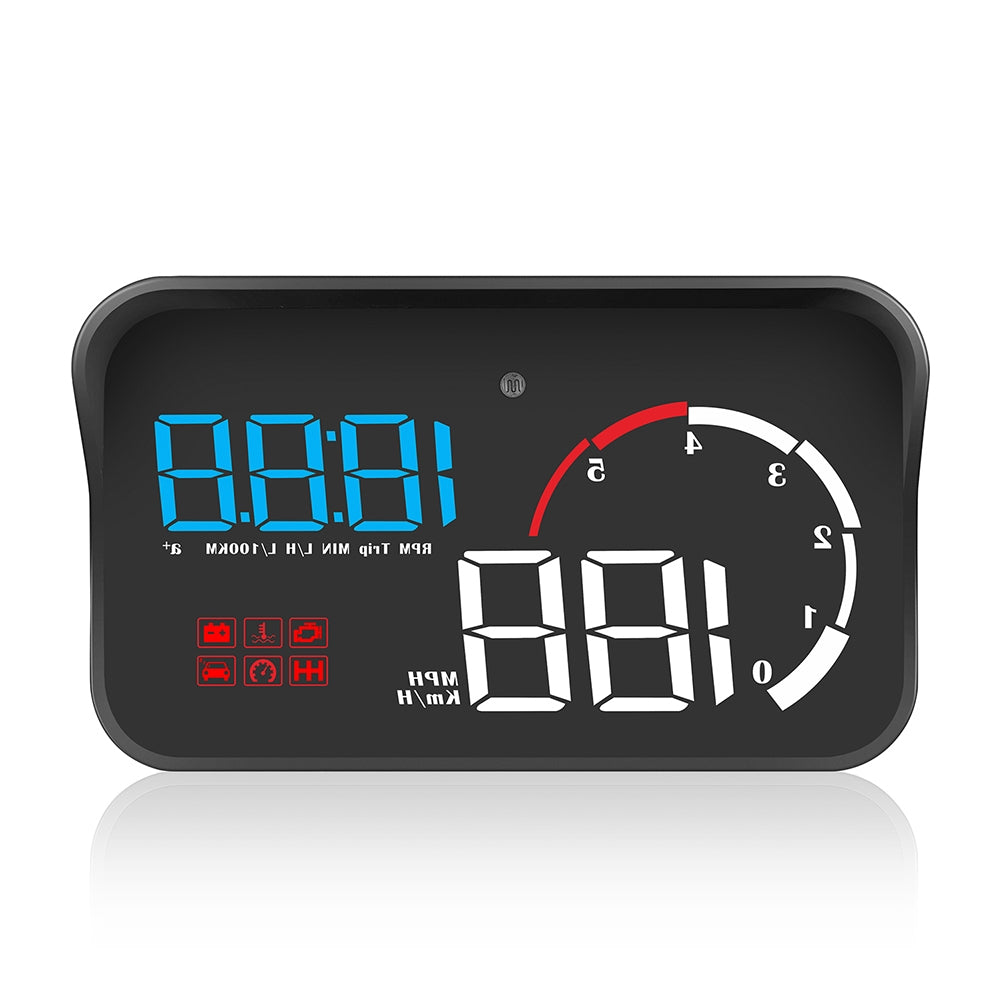 Car Hud Head-up Display M10 HD Windshield Projector Obd Overspeed - Premium Other Car Electronics from Rapidvehicles - Just $55.99! Shop now at Rapidvehicles