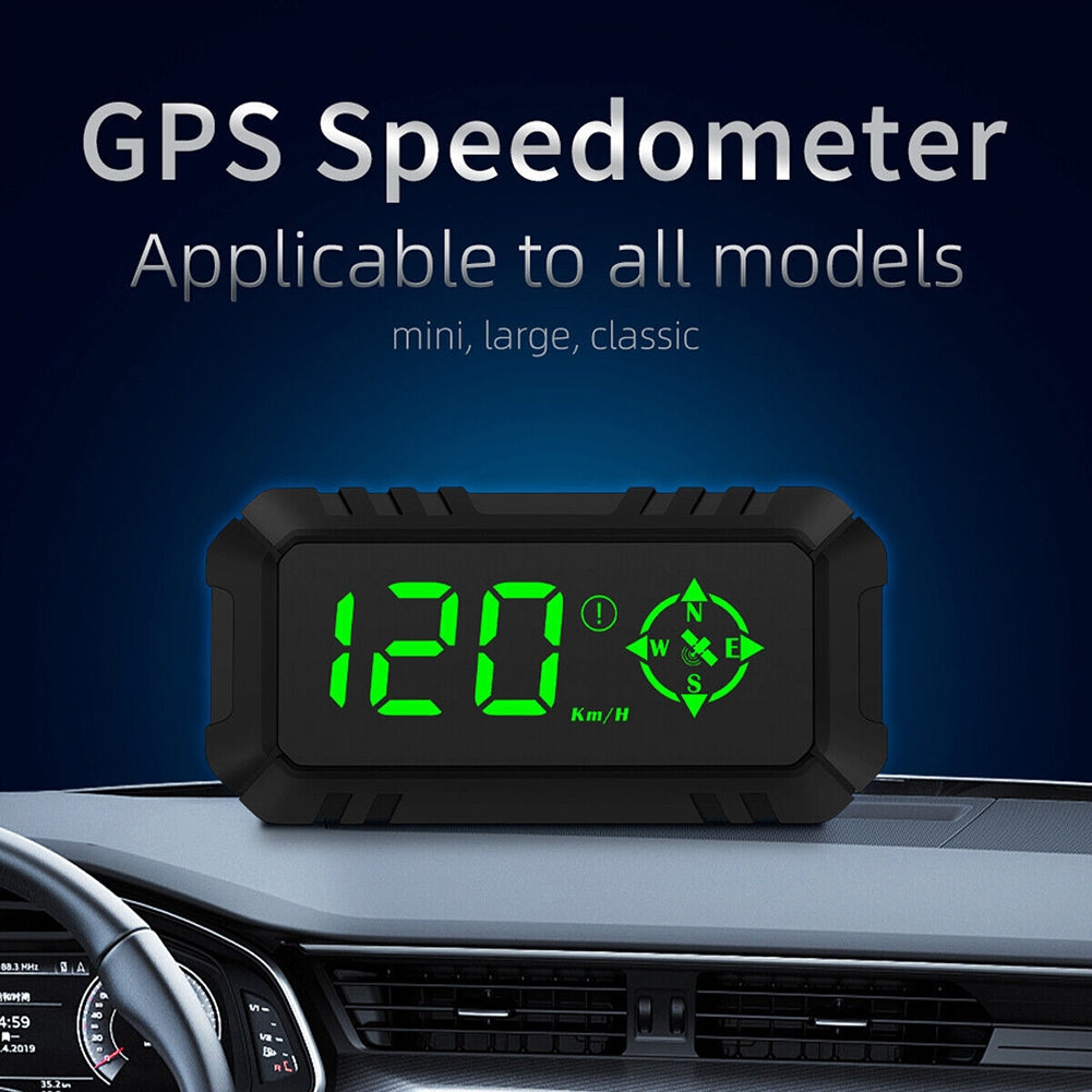 G7 Car Hud GPS Head Up Display Projector Digital Overspeed Warning Alarm Black - Premium Other Car Electronics from Rapidvehicles - Just $44.98! Shop now at Rapidvehicles