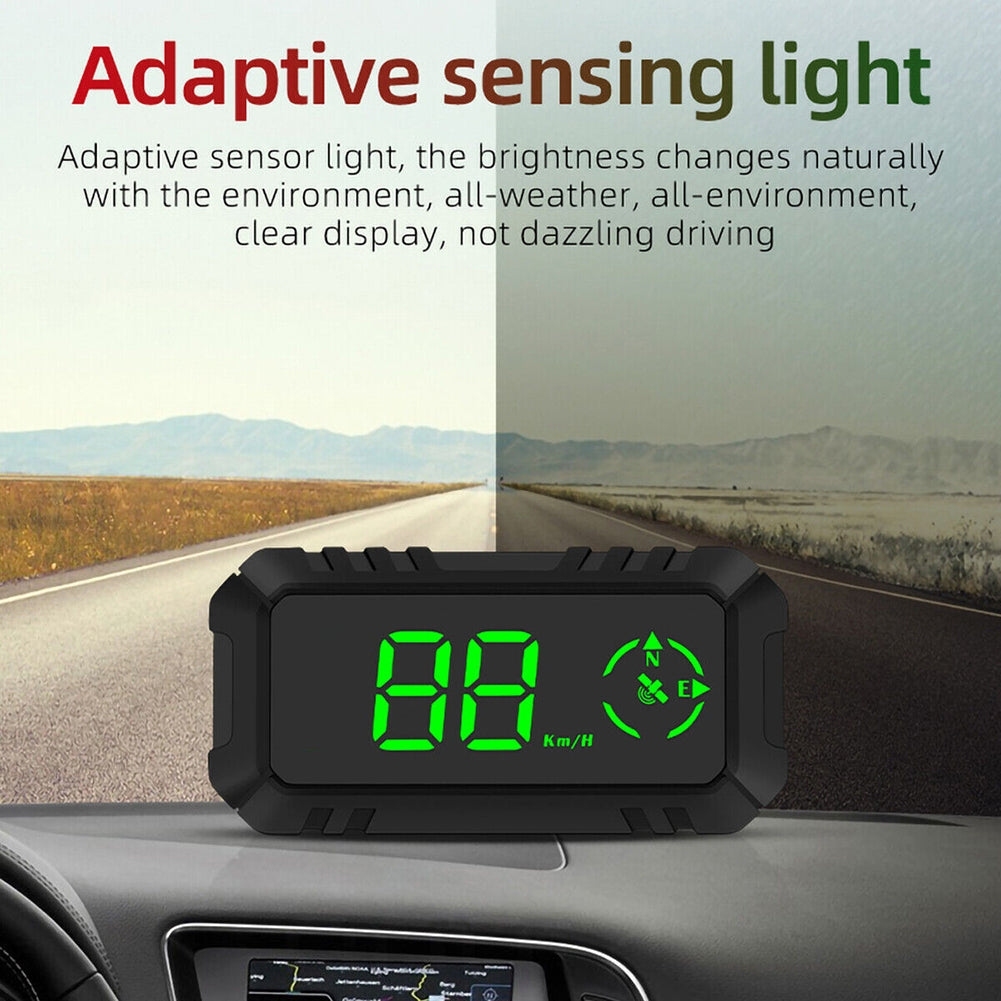 G7 Car Hud GPS Head Up Display Projector Digital Overspeed Warning Alarm Black - Premium Other Car Electronics from Rapidvehicles - Just $44.98! Shop now at Rapidvehicles